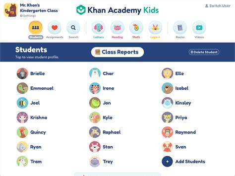 khan academy list of classes.